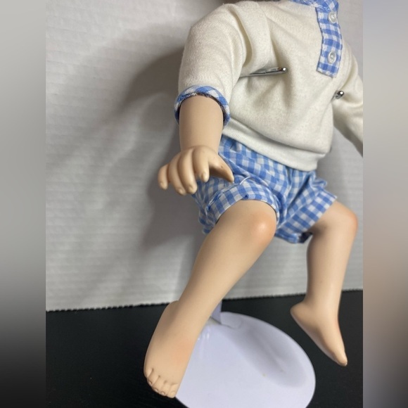 Linda Steele Vintage Porcelain Doll, Danbury Mint 1992 “Is it Sweet Enough?” - Picture 6 of 10